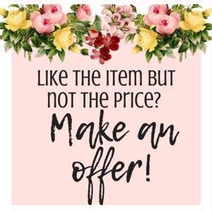 Reasonable offers always welcomed!